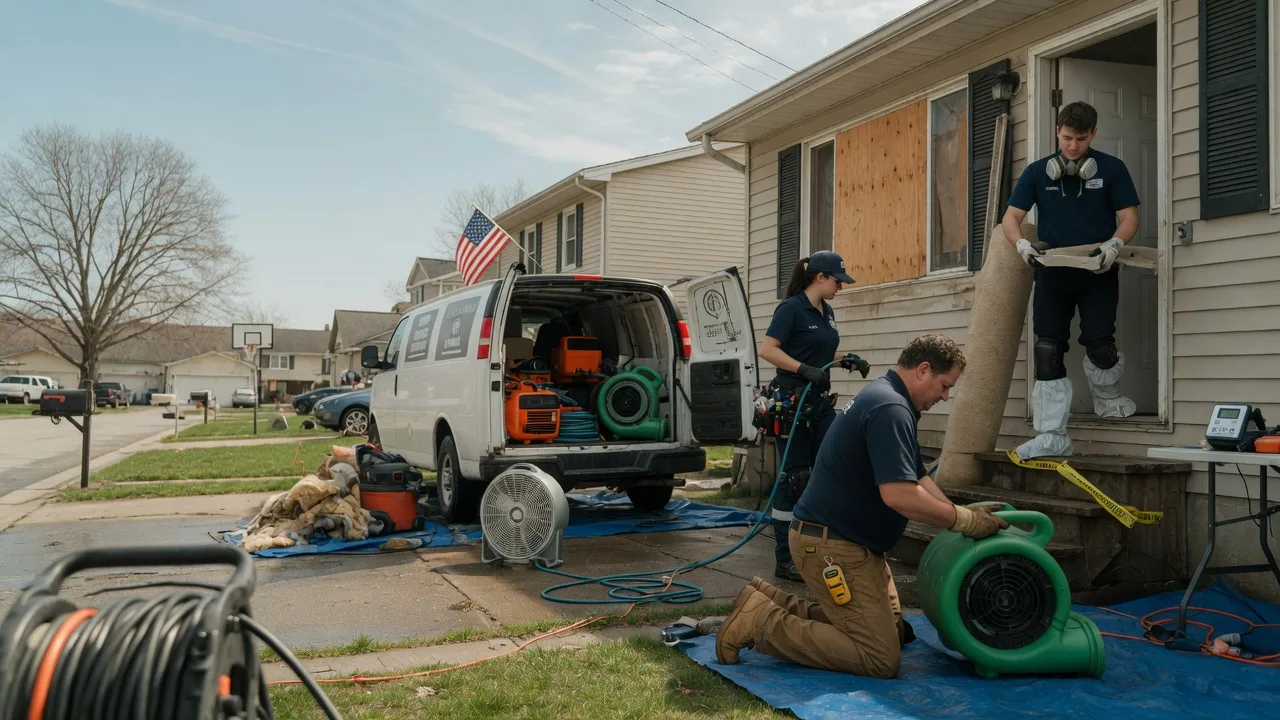 Water Damage Restoration in Lennox, SD near me